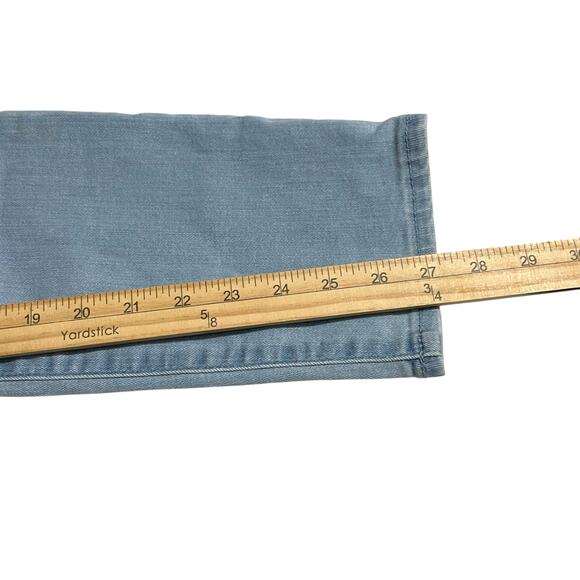 Gap 1969 Womens Jeans Size 29 Slim Straight Mid Rise Stretch Blue Denim Zip Fly - Picture 12 of 12